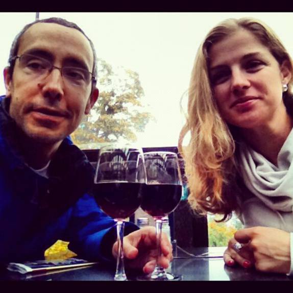 Taça de vinho no Stanley Park, em Vancouver, no Canadá